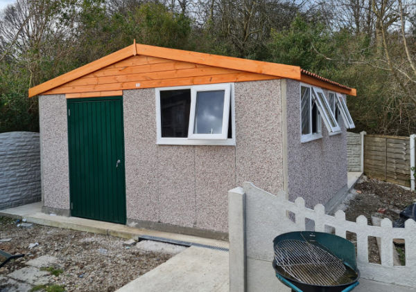 garden sheds and workshops are built using the same materials as our garages and are perfect for storing garden tools and other workshop equipment